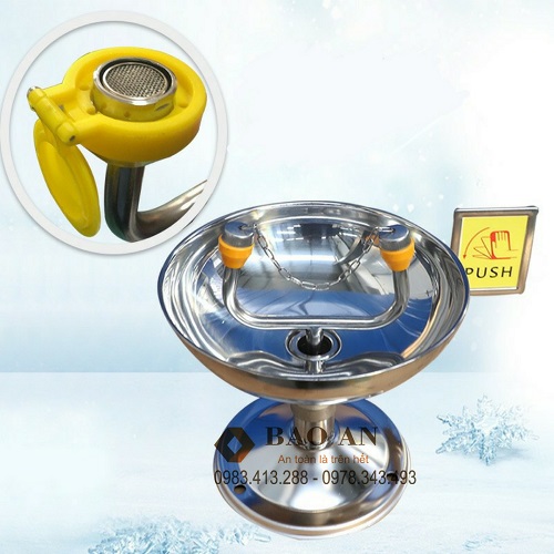 BỒN RỬA MẮT KHẨN CẤP ĐỂ BÀN